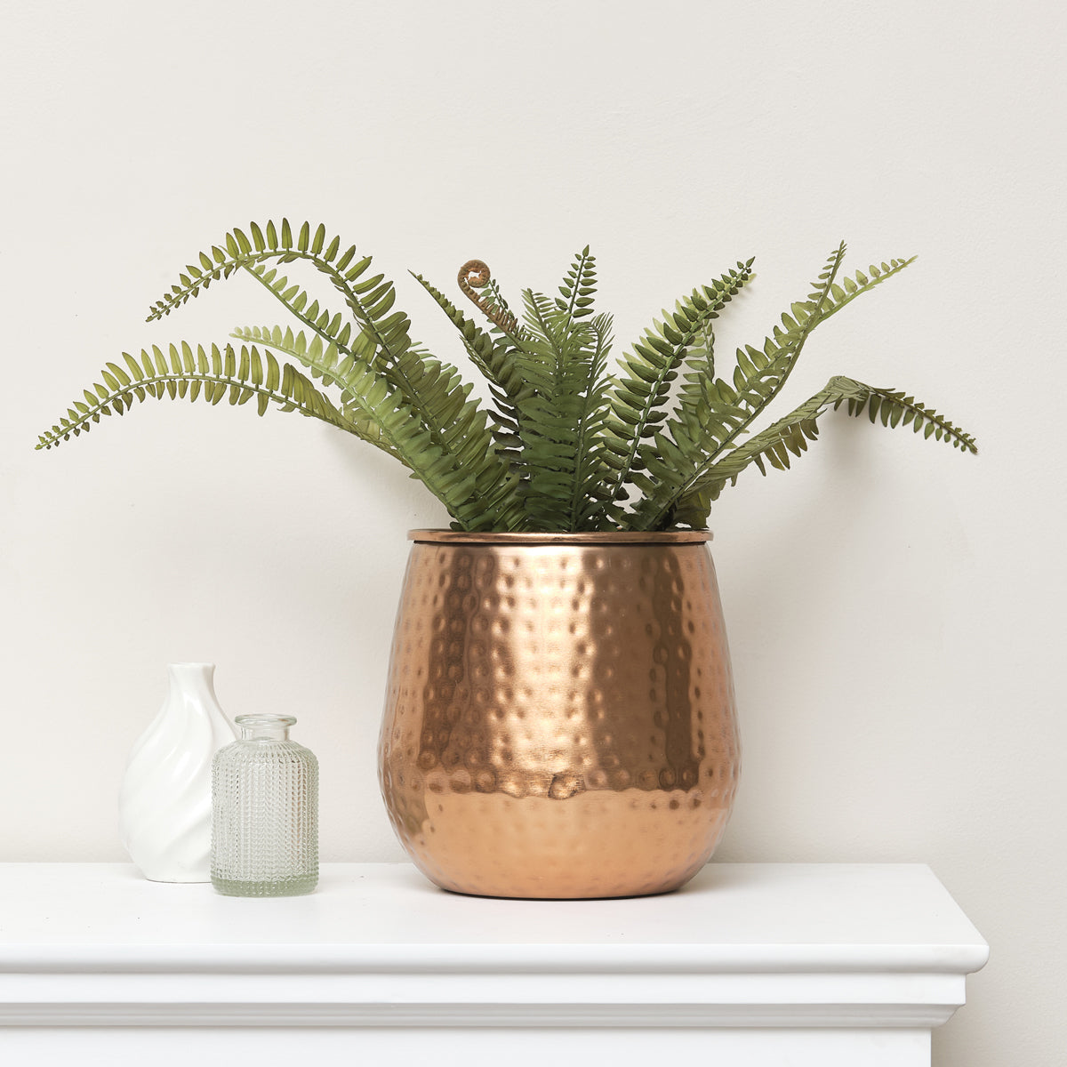 copper plant pots uk Copper Hammered Metal Planter – Melody Maison