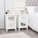 White Mirrored Furniture