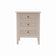 Pair of 3 Drawer Bedside Tables - Rowley Taupe Grey Range