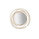 Antique Gold Swirl Wall Mirror - 70cm x 70cm