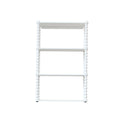 White Wooden Bobble Framed 3 Tier Shelf