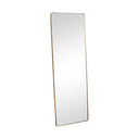 Tall Brushed Gold Wall / Floor / Leaner Mirror 47cm x 142cm