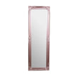 Tall Ornate Rose Gold Pink Mirror - 47cm x 142cm