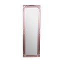 Tall Ornate Rose Gold Pink Mirror - 47cm x 142cm