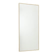 Large Gold Thin Framed Leaner Mirror 80cm x 180cm