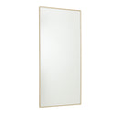 Large Gold Thin Framed Leaner Mirror 80cm x 180cm