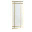 Gold Framed Art Deco Wall / Leaner Mirror 54cm x 142cm