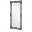 Extra, Extra Large Ornate Antique Silver Full Length Wall/Floor Mirror 85cm x 210cm