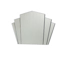 Art Deco Fan Frameless Wall Mirror 40cm x 60cm