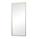 Large Gold Rectangle Mirror 60cm x 140cm
