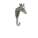 Silver Metal Giraffe Wall Hook