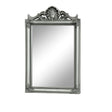 Antique Silver Arched Wall Mirror 36cm x 55cm