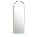 Gold Arch Wall Mirror 100cm x 29cm