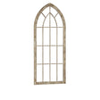 Extra Large Rustic Arched Window Mirror 67cm x 159cm