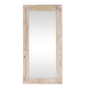 Large Rustic Wooden Wall/Leaner Mirror 158cm x 78cm