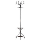 Wall Mounted Metal Rustic Coat Stand