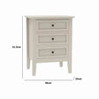 Large 6 Drawer Chest of Drawers and Pair of 3 Drawer Bedside Tables - Rowley Pale Cream Range