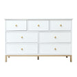 Large 7 Drawer Chest of Drawers - Aisby White Range