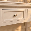 2 Drawer Console / Dressing Table - Daventry Taupe-Grey Range