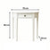 Ivory Half Moon Table - Daventry Ivory Range