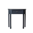 Navy Black Half Moon Table - Daventry Navy Black Range