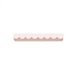 Large Pink Scalloped Wall Storage Shelf - 61cm