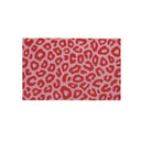 Pink Leopard Print Coir Door Mat