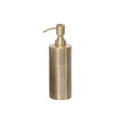 Brass Gold Textured Metal Soap Dispenser