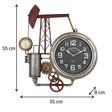 Large Industrial Wall Clock 55cm x 55cm