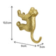 Gold Monkey Wall Hook