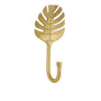 Gold Monstera Leaf Wall Hook
