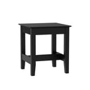 Dressing Table, Stool & Pair of 3 Drawer Bedside Tables - Hales Black Range