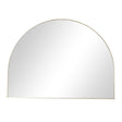 Large Gold Arched Wall Mirror 90cm x 120cm
