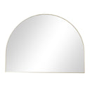 Large Gold Arched Wall Mirror 90cm x 120cm