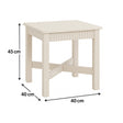 Dressing Table & Stool Set - Hales Taupe Range