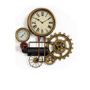 Large Industrial Pipe Clock 53cm x 48cm