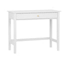 Dressing Table, Stool & Pair of 3 Drawer Bedside Tables - Hales White Range