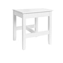 Dressing Table, Stool & Pair of 3 Drawer Bedside Tables - Hales White Range