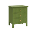 3 Drawer Bedside Table - Hales Green Range