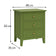 3 Drawer Bedside Table - Hales Green Range