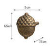 Bronze Acorn Drawer Knob