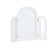White Arched Triple Dressing Table Mirror - Daventry White Range