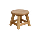 Small Mango Wood Round Stool 24cm