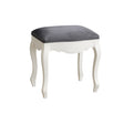 White Dressing Table Stool - Victoria Range