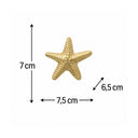 Gold Starfish Drawer Knob