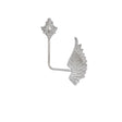 Pair of Silver Angel Wing Curtain Tie Backs