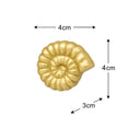 Gold Fossil Drawer Knob