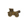 Brass Tractor Drawer Knob