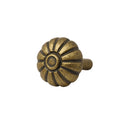 Rustic Round Scalloped Drawer Knob