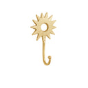 Gold Sunburst Wall Hook
